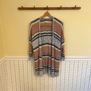 BRAND NEW WOT American Eagle Striped Cardigan Sweater